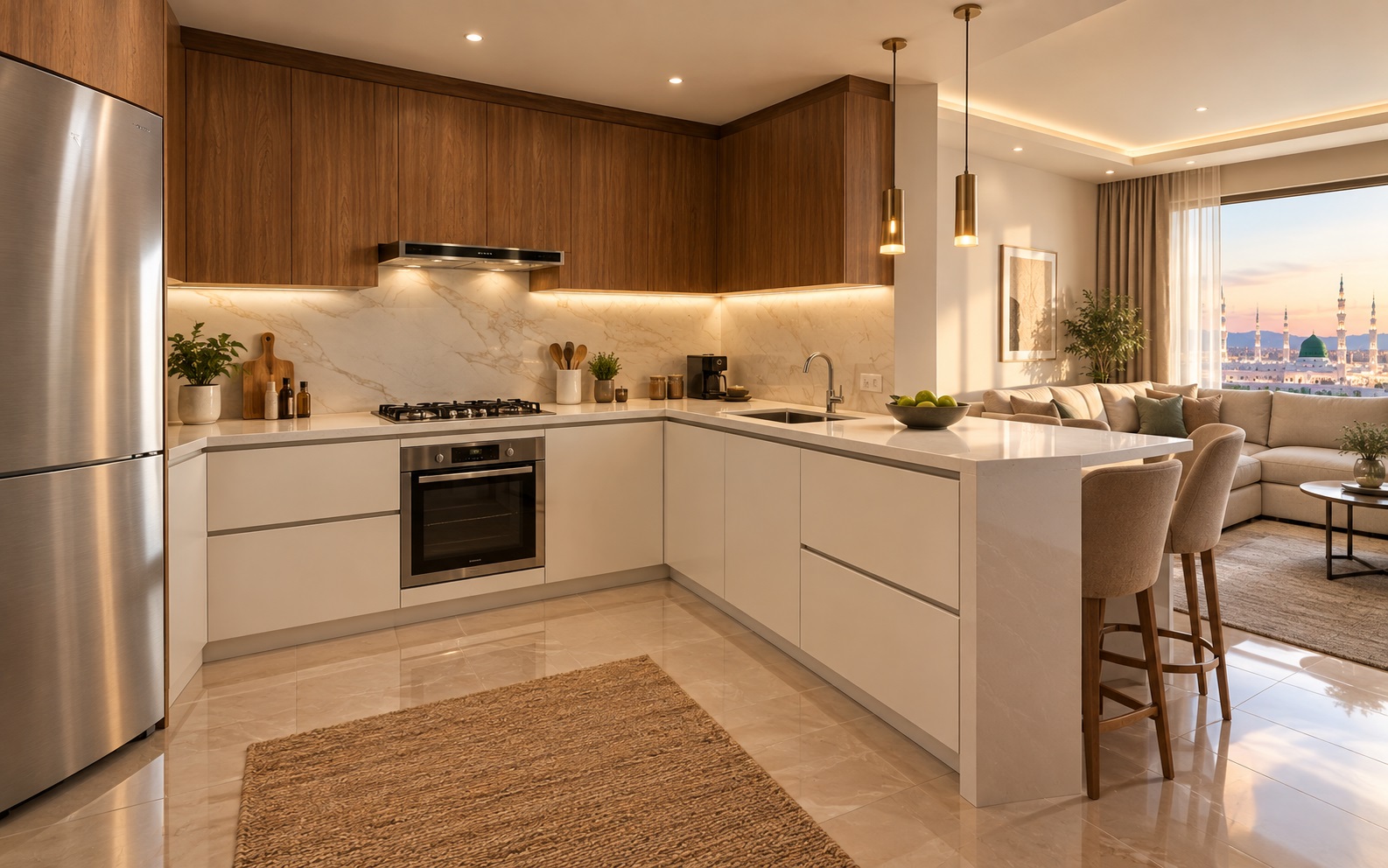 Al Madinah House kitchen